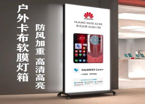 弥勒户外防水灯箱的应用特点及适用范围。