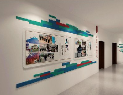 弥勒企业文化墙用什么材料好？