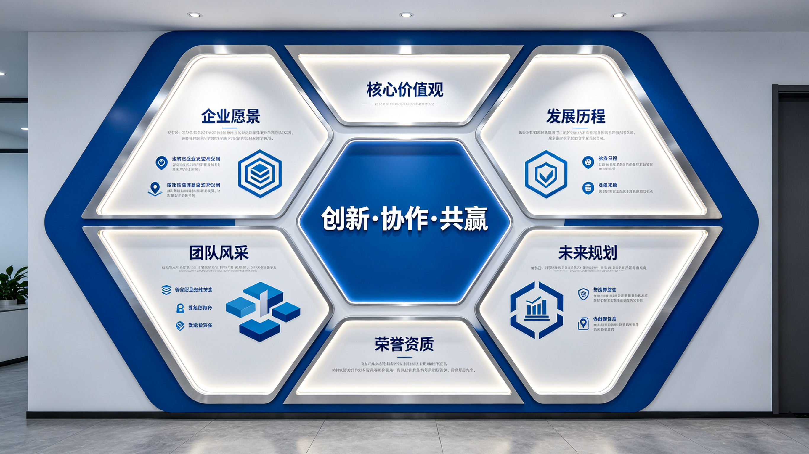弥勒企业文化墙六边形避坑指南（新手常犯5个错误）